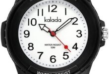 ساعة يد كواتز مينيمالية للرجال والنساء - مقاومة للماء 50م وسهلة القراءة Minimalist Analog Fashion Quartz Watch for Men & Women - 50M Waterproof, Easy-to-Read Dial, Soft Breathable Silicone Strap, Sporty Casual Wristwatch for Daily Wear, Running, and Outdoor Activities
