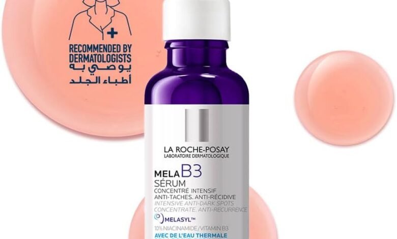 La Roche-Posay Mela B3 سيروم وجه؛ تصحيح البقع الداكنة والتجاعيد La Roche-Posay Mela B3 Niacinamide Face Serum; Dark Spot Corrector with Melasyl Anti-Aging Technology; Treats Pigmentation; Sun Spots, and Acne Marks for All Skin Types 30ML