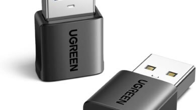 UGREEN USB C to USB Adapter 2Pack 10Gbps, Type C Female to A Male Adapter | 10Gbps fast data transfer,TypeC Converter for iPhone,iPad Pro Air,Galaxy S23 S24 Ultra,Compact and portable for home&office