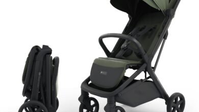 Kinderkraft - Nubi 3 عربة أطفال - لون أخضر غامق Kinderkraft - Nubi 3 Stroller - Mystic Green