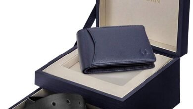 WildHorn mens Leather Wallet Belt Combo Men's Wallet