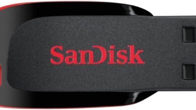 سانديسك كروزر بليد فلاش ميموري 32 جيجابايت، أسود Sandisk Cruzer Blade Usb Flash Drive 32Gb, Black, Sdcz50-032G-B35