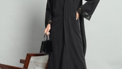 Styleville.in عباءة نسائية مع حجاب Styleville.in Women Arabic wear abaya with Hiajb