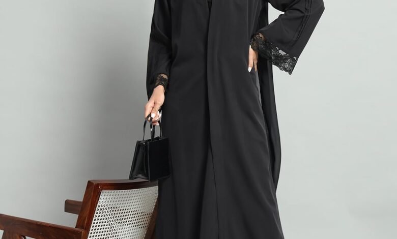 Styleville.in عباءة نسائية مع حجاب Styleville.in Women Arabic wear abaya with Hiajb