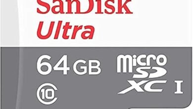 بطاقة Sandisk Ultra 64Gb MicroSDXC UHS-1 سرعة 100MB/s Sandisk Ultra 64Gb Microsdxc Uhs-1 Card 100Mb/S Sdsqunr-064G-Gn3Mn