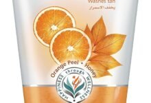Himalaya Tan Removal Orange Face Wash Visibly & Gently Reduces Skin Tan & Dead Skin Cells -150ml.