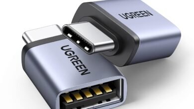 UGREEN محول USB إلى USB-C 10Gbps شحن سريع ونقل بيانات UGREEN USB to USB C Adapter 2Pcs 10Gbps Type C to A 3.0 OTG Adapter | Fast charging&Transfer,Compatible for Samsung, iPhone, iPad, MacBook, Tablets, Earphone,Compact and portable for home&office
