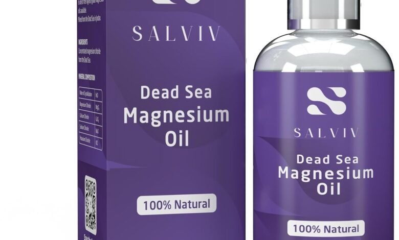 بخاخ زيت المغنيسيوم Natural Dead Sea 8.45 fl oz لتعزيز الراحة والصحة Natural Dead Sea Magnesium Oil Spray 8.45 fl oz - Pure Therapeutic Mineral Supplement from Jordan to Moderate Processes, Reduce Discomfort, and Promote Wellness