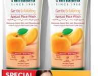 Himalaya Gentle Exfoliating Apricot Face Wash Gently Exfoliates Dead Skin Cells - 2 X 150 Ml.