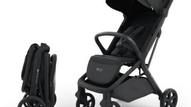 Kinderkraft - Nubi 3 Stroller - Midnight Black