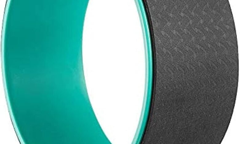 Yoga Circles Pilates Professional Waist Shape Bodybuilding Gym Workout Yoga Wheel Back Training Tool For Fitness