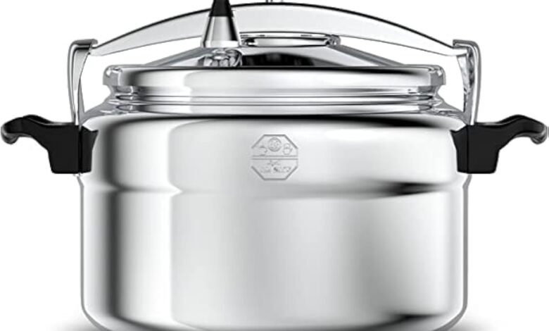 القدر الضغط ALSAIF ك99003 سعة 3 لتر لون فضي ALSAIF Aluminum Pressure Cooker Size: 3 Liter Color: Silver Model: K99003, 5 Years warranty