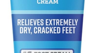 Gorilla Glue K0280001 Healthy Feet Foot Cream (3oz) | Intensive Moisturizing Care for Dry Cracked Feet | Non Greasy Unscented Formula