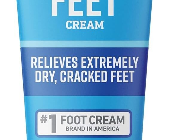 Gorilla Glue K0280001 Healthy Feet Foot Cream (3oz) | Intensive Moisturizing Care for Dry Cracked Feet | Non Greasy Unscented Formula