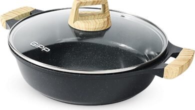 GiPP Nonstick Stock Pot with Lid, 32cm Ceramic Coating Stockpot