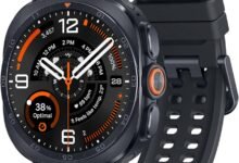 ساعة سامسونج جالكسي واتش الترا 2، تصميم متين، بطارية 800 مللي أمبير Samsung Galaxy Watch Ultra2 Titanium Gray, 47mm, Bluetooth, Rugged Luxury design, 800 mAh Battery, Fast Charging, Trail Run, Energy Score, Sleep Coaching, Raise to Talk (KSA Version)